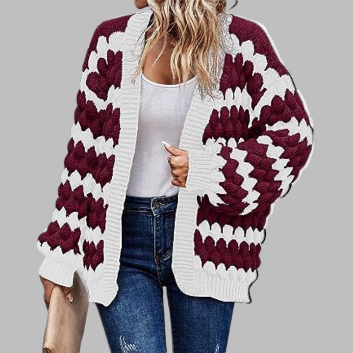SALVACION™ – Legerer Langarm-Cardigan mit überschnittenen Schultern