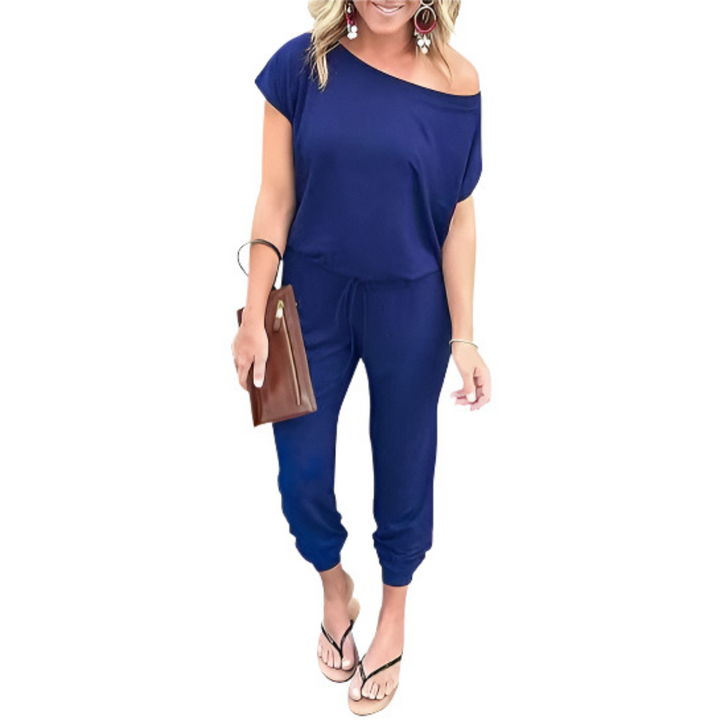 ADELFA™ – Müheloser Off-Shoulder Lounge-Overall für den Sommer