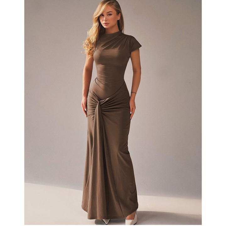 NICOLET™ - Figurbetontes Abendkleid zum Binden