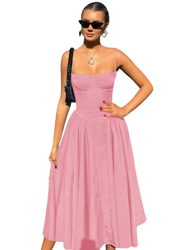 SEREN™ – Figurbetontes rückenfreies Kleid