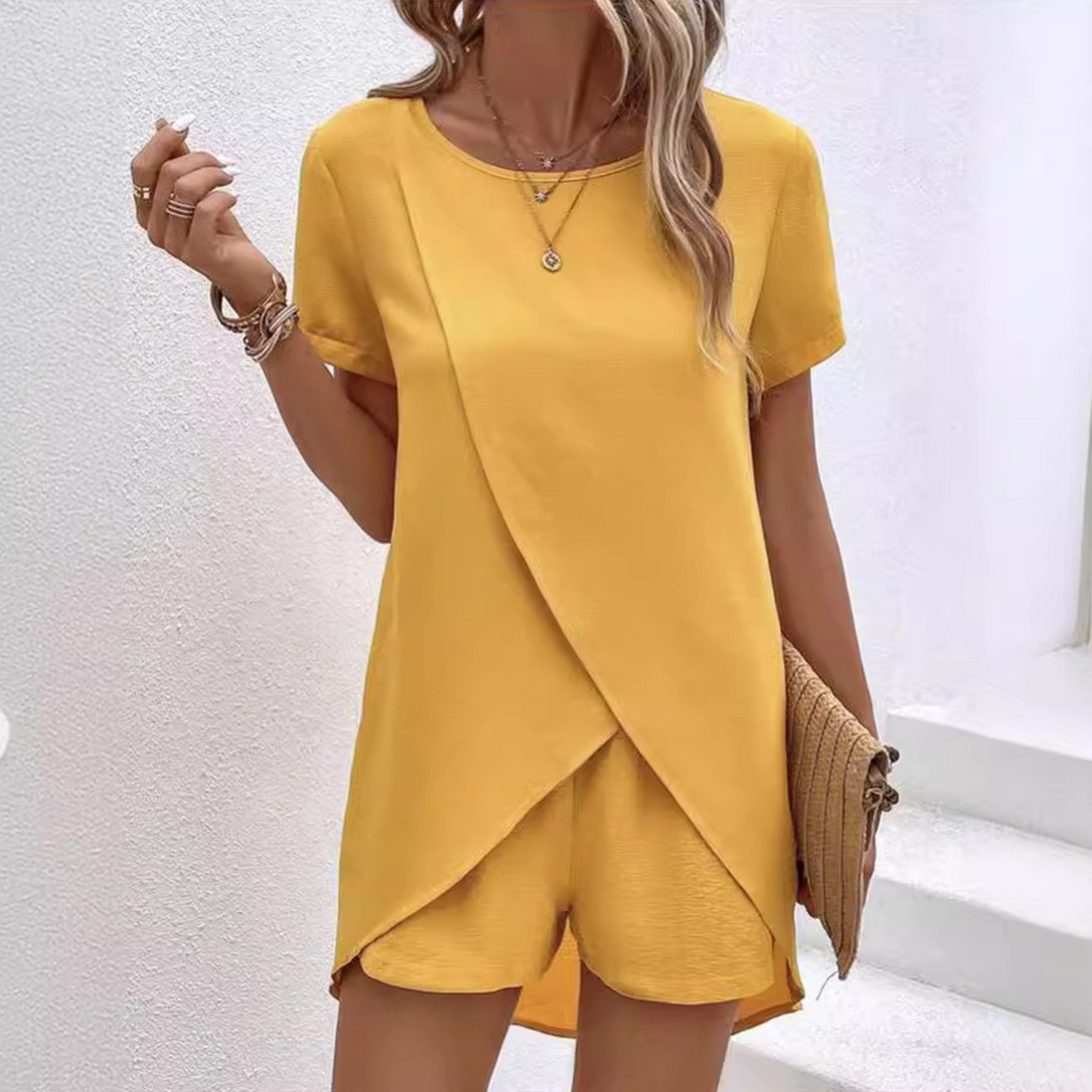 AMALIA™ – Elegantes Sommer-Loungewear-Set