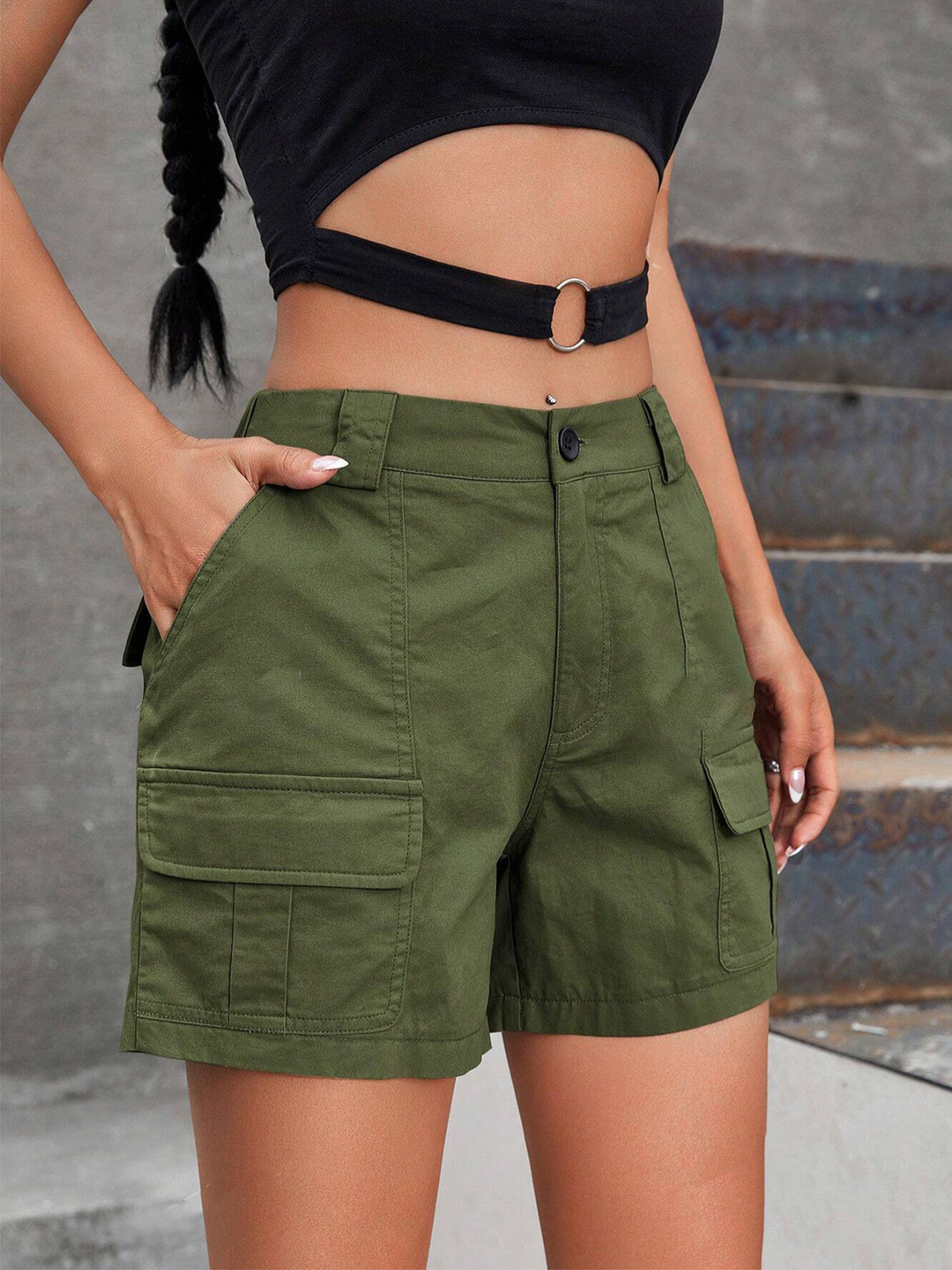 MARISOL™ – Bequeme Cargo-Shorts
