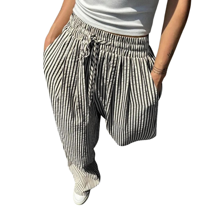 BELINDA™ – Klassische gestreifte Sommerhose