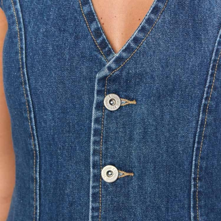 KIM™ – Ärmelloses Kleid im Vintage-Stil