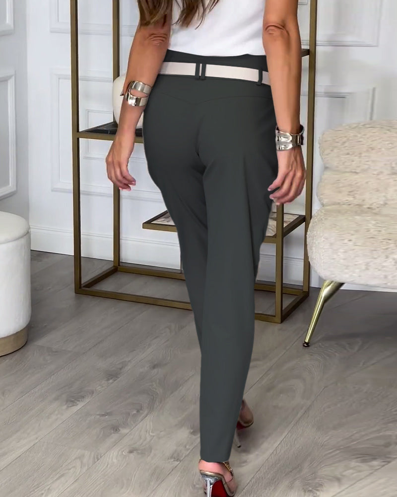 EMILIA™ - High-Waist Hose + Gratis Gürtel