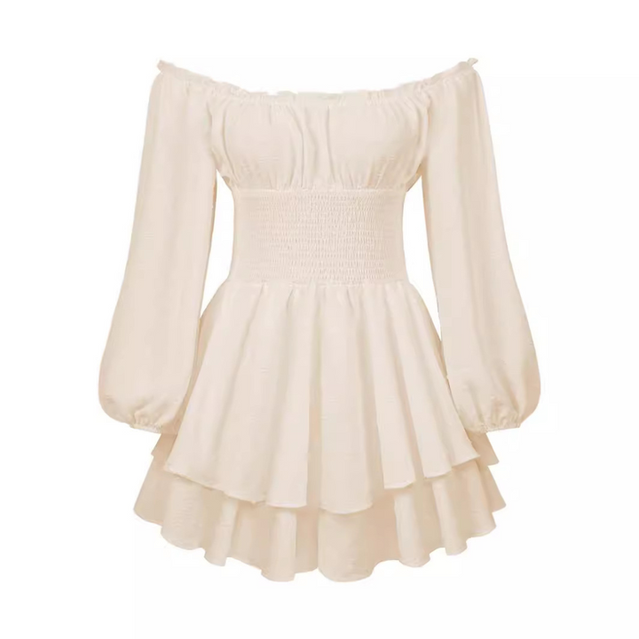 CYNRHIA™ – Eleganter schulterfreier Overall mit langen Ärmeln