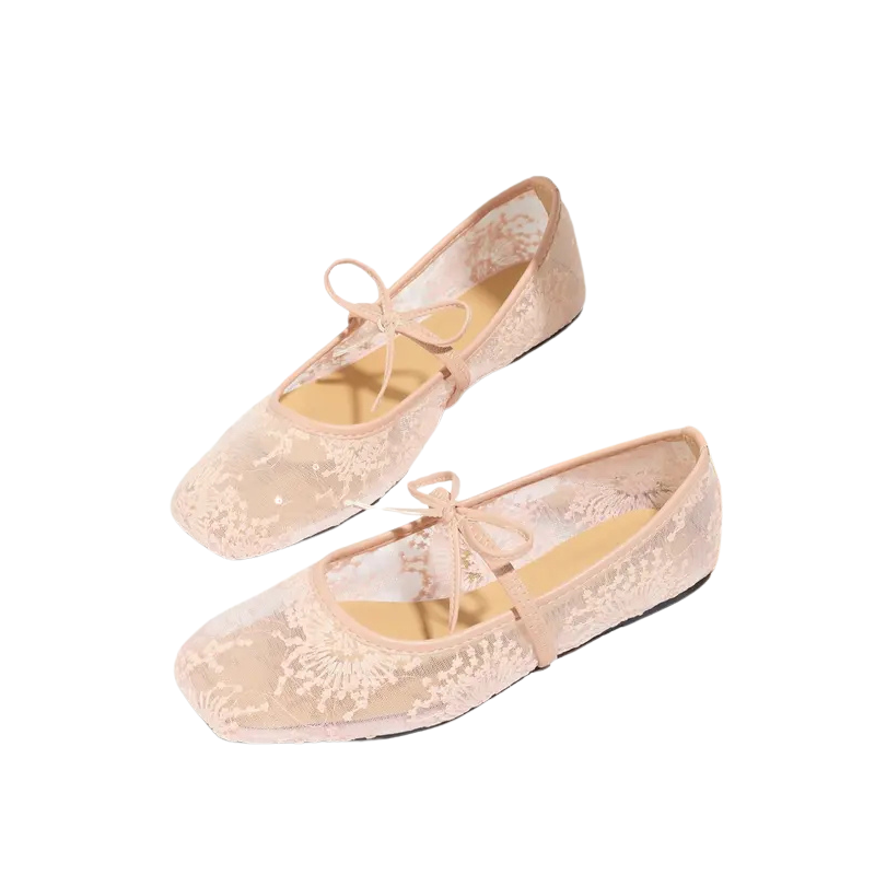 CANDACE™ – Elegante Ballerinas mit eckiger Zehenpartie