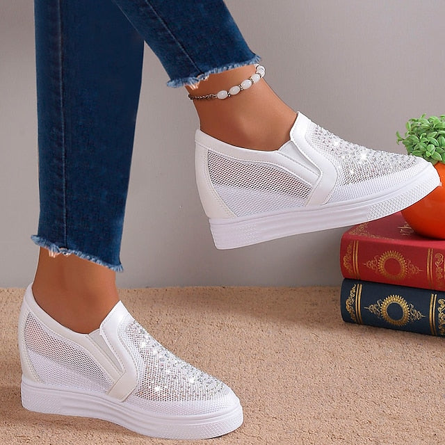 SABRINA™ – Moderne Glitzer-Sneaker