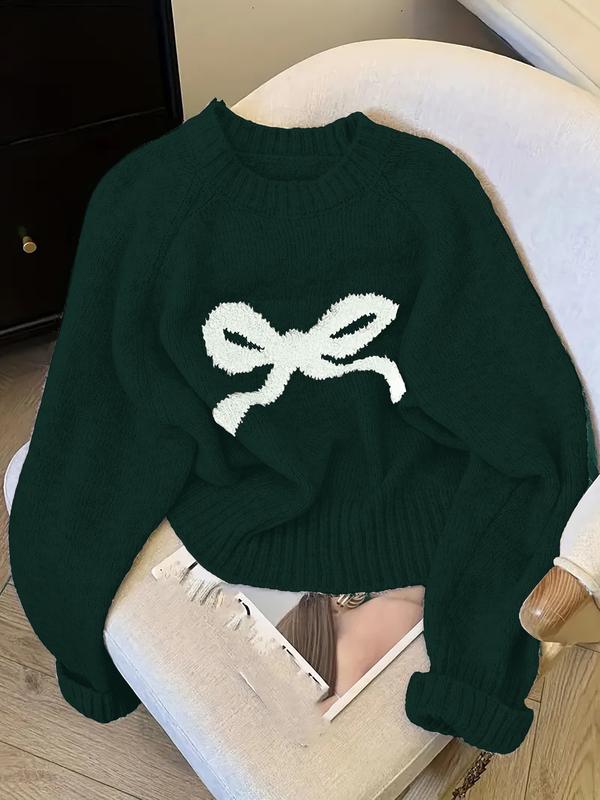 GRACIE™ - Eleganter Strickpullover mit Schleife für Herbst- und Wintermode