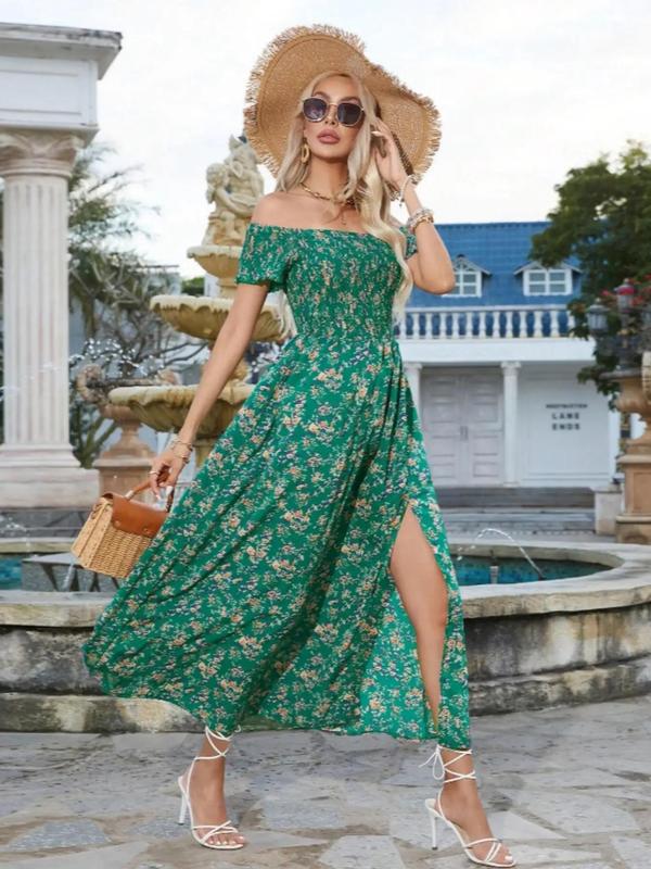 AMELISE™ – Vintage Freizeit-Rüschen-Sommerkleid