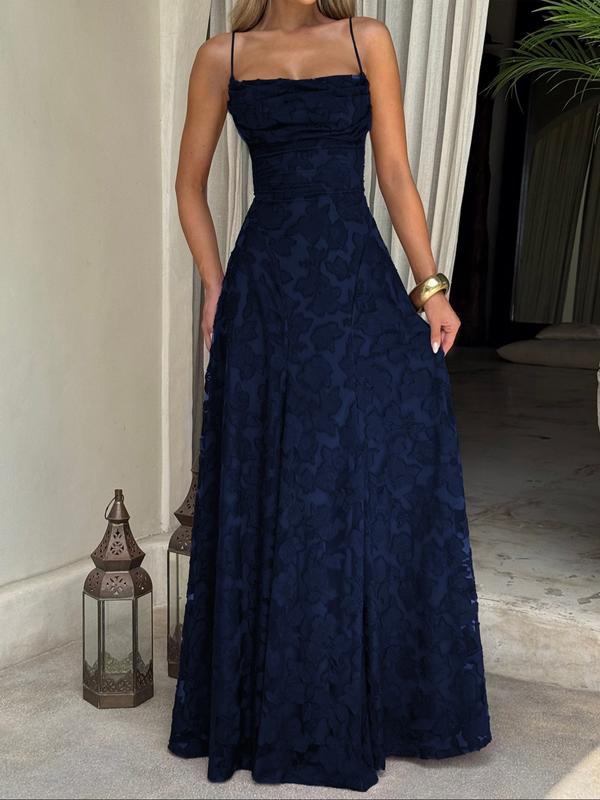 MABEL™ - Sexy rückenfreies Spitzen-Maxikleid für Anlässe