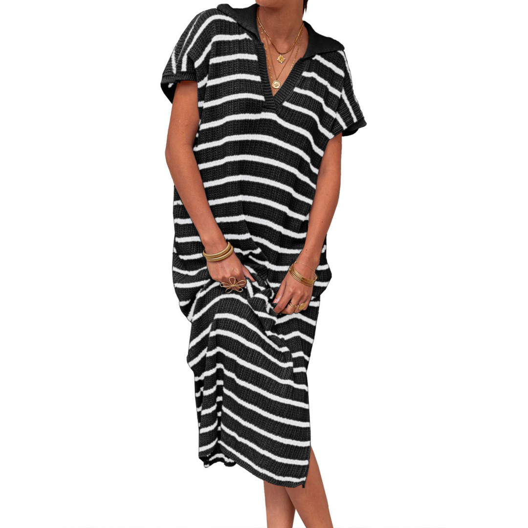 ODESSA™ - Sommerliches, elegantes Maxikleid mit Schlitz