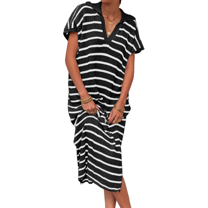 ODESSA™ - Sommerliches, elegantes Maxikleid mit Schlitz