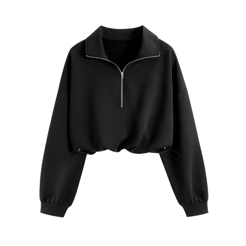 ELDITH™ - Easy Fit Half Zip Übergangs-Pullover