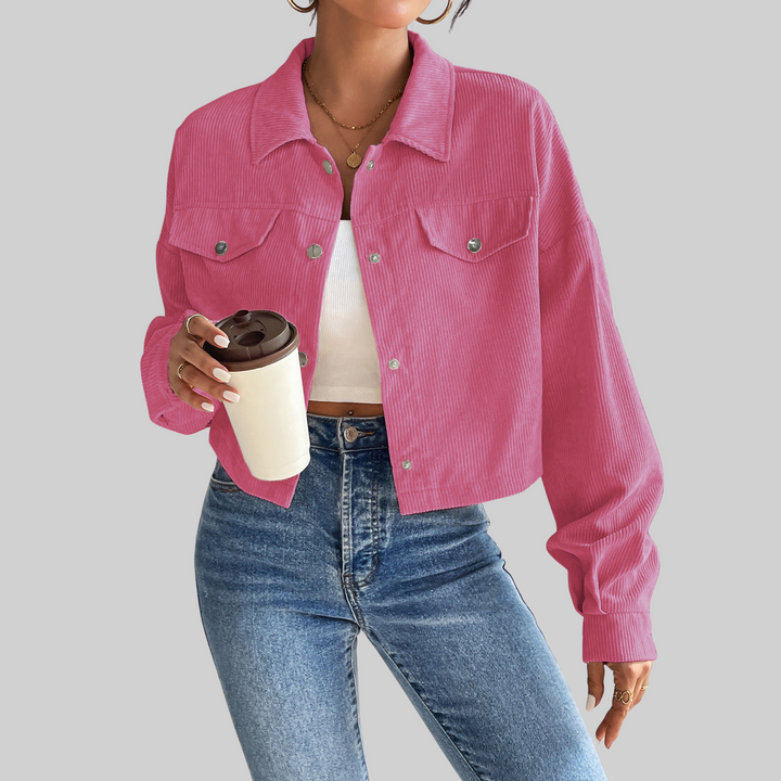 ESTRELLA™ – Klassische Jacke mit Hemdkragen und Knopfleiste