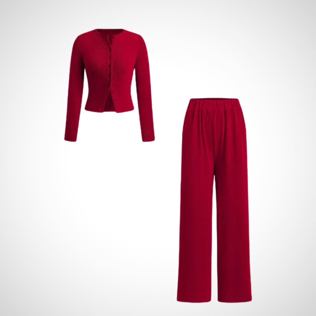 HAYLEY™ - Elegantes zweiteiliges Knopfset