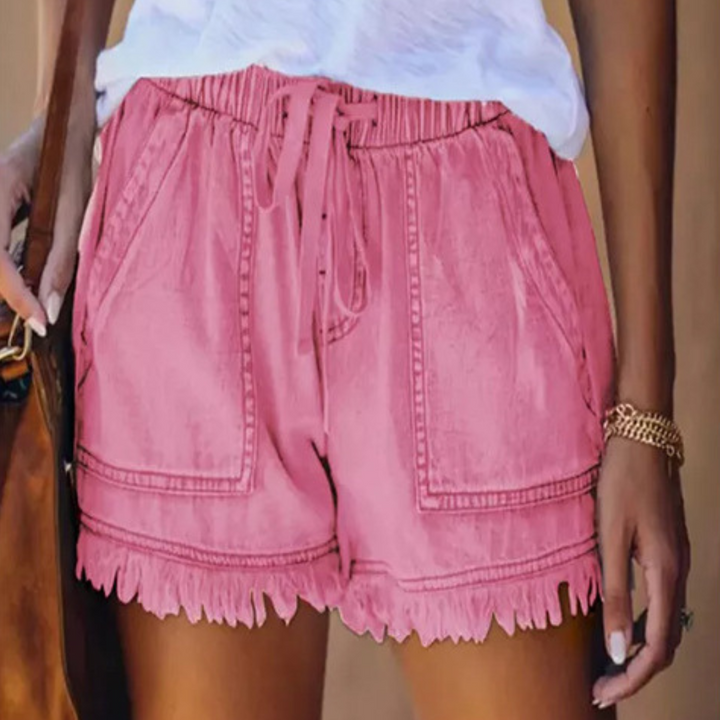 IMELDA™ – Legere, weiche Shorts mit Taillenschnürung und lockerem Schnitt