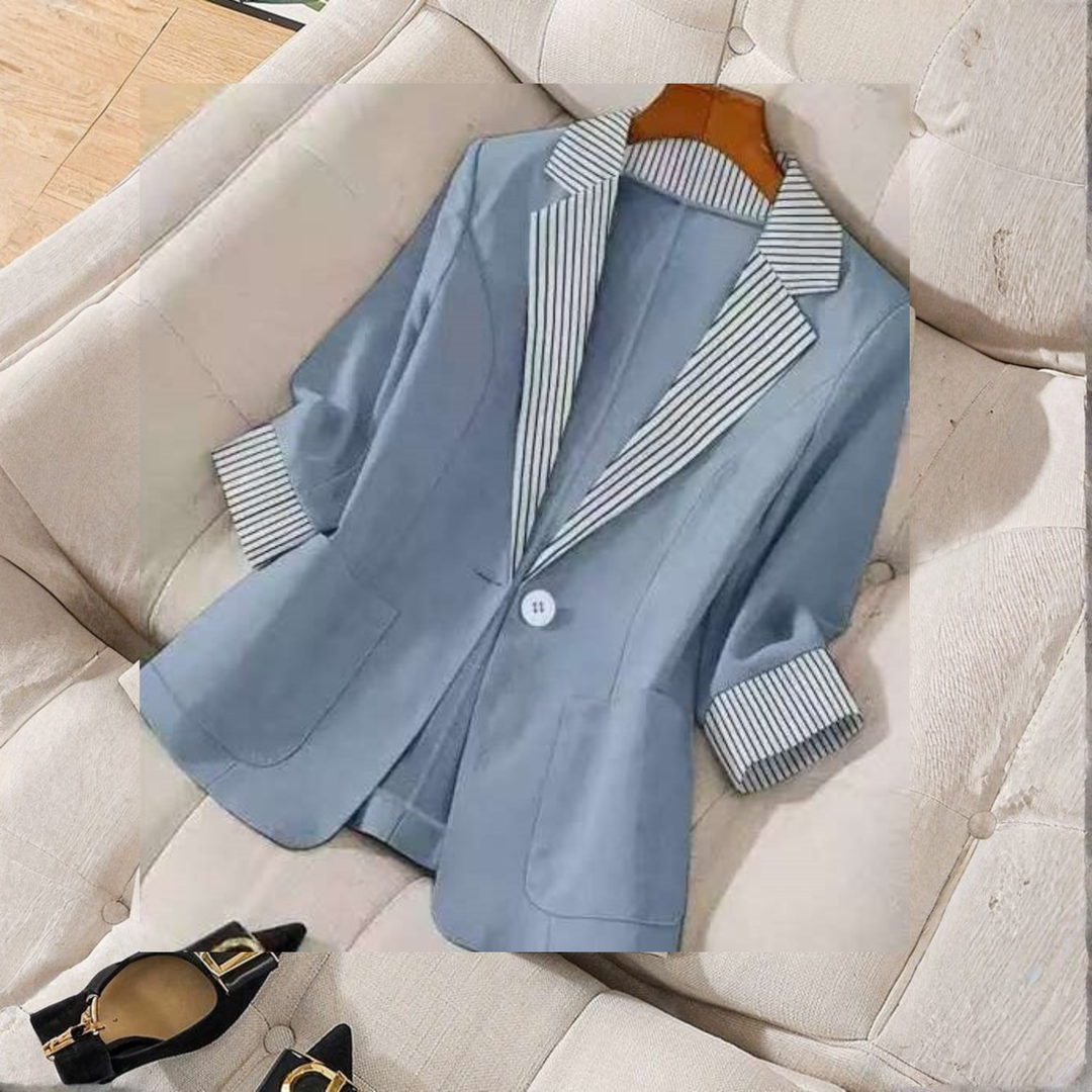 GILLIAN™ - Eleganter Büro-Blazer mit Knopfleiste und langen Ärmeln