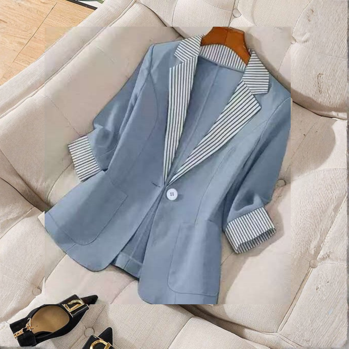 GILLIAN™ - Eleganter Büro-Blazer mit Knopfleiste und langen Ärmeln