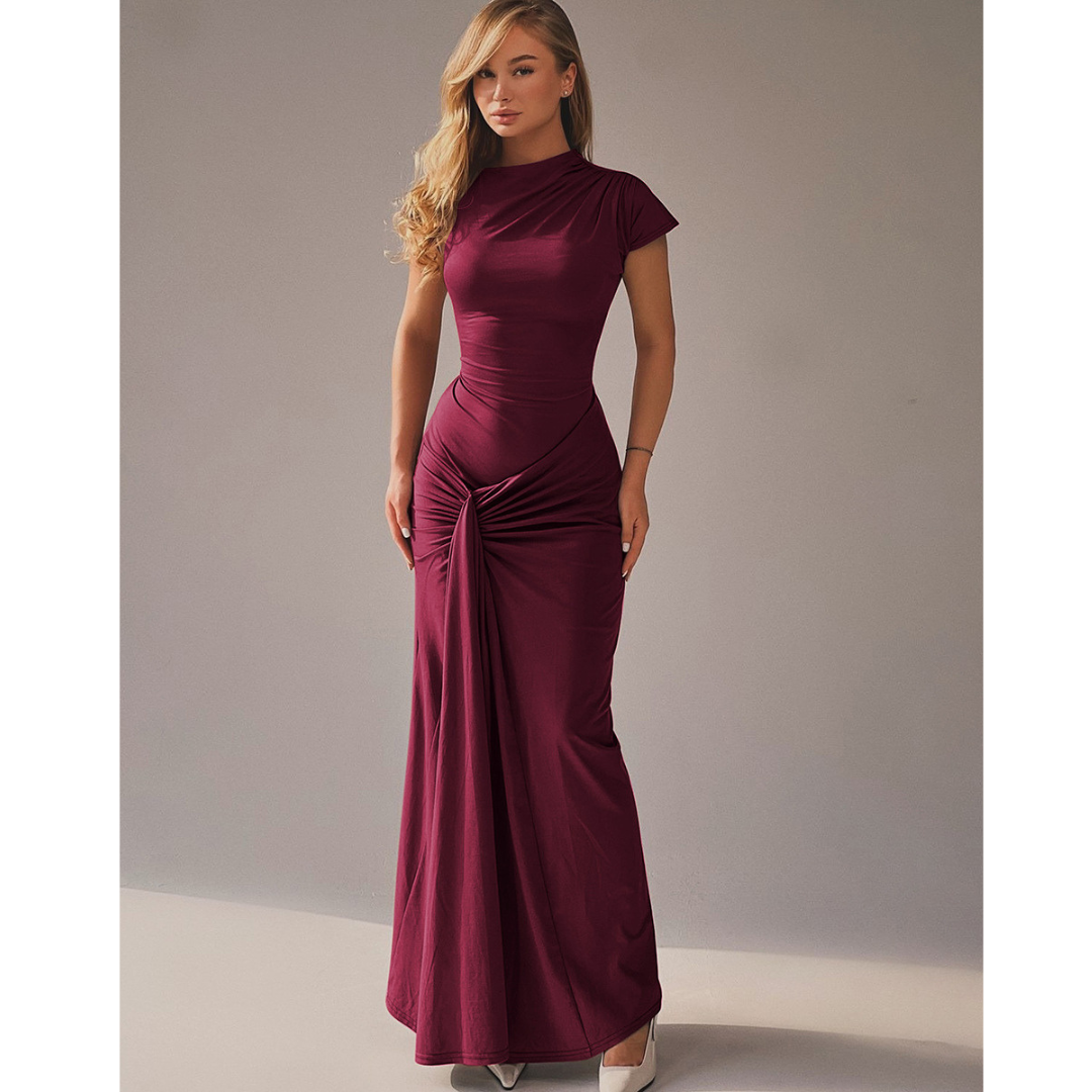 NICOLET™ - Figurbetontes Abendkleid zum Binden