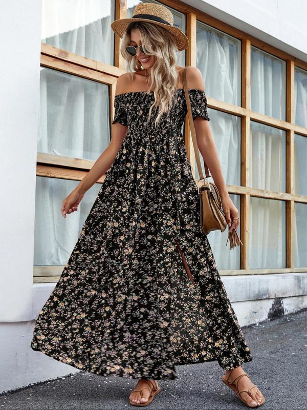 AMELISE™ – Vintage Freizeit-Rüschen-Sommerkleid
