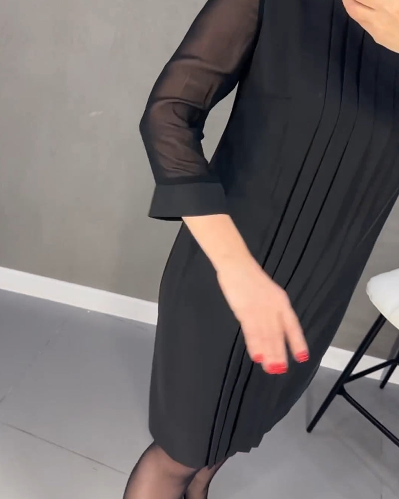 MARGOT™ - Elegantes Plisseekleid