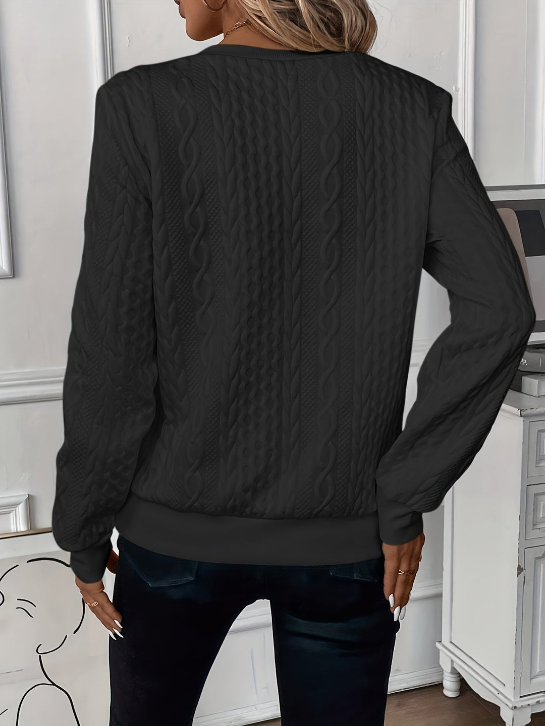 EMMA™ | Eleganter Quarter-Zip Pullover