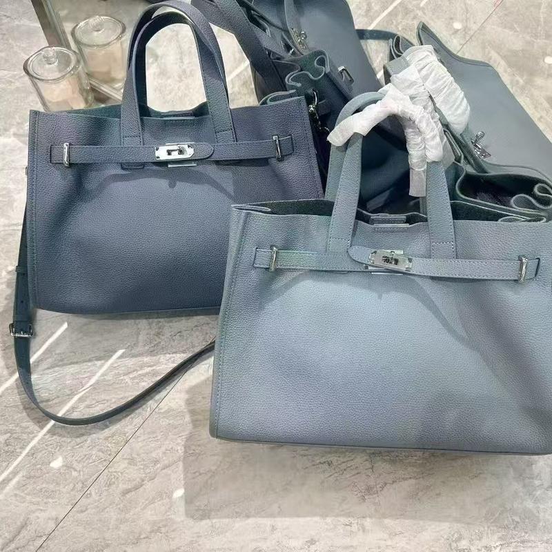 BEVERLEY™ - Große Shopper-Tasche aus echtem Rindsleder für Arbeit & Reisen