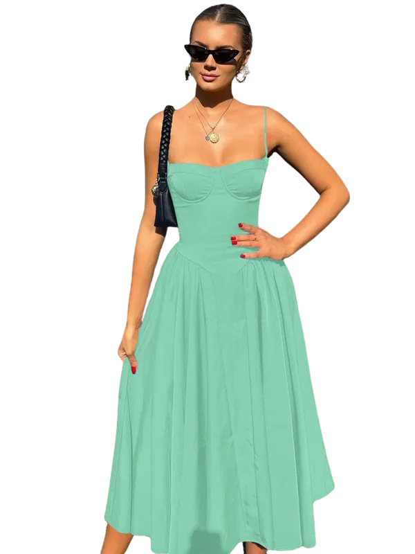 SEREN™ – Figurbetontes rückenfreies Kleid