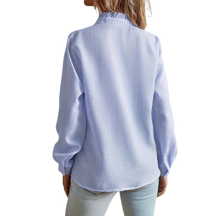 LENA™ – Elegante Bluse mit Rüschenbesatz