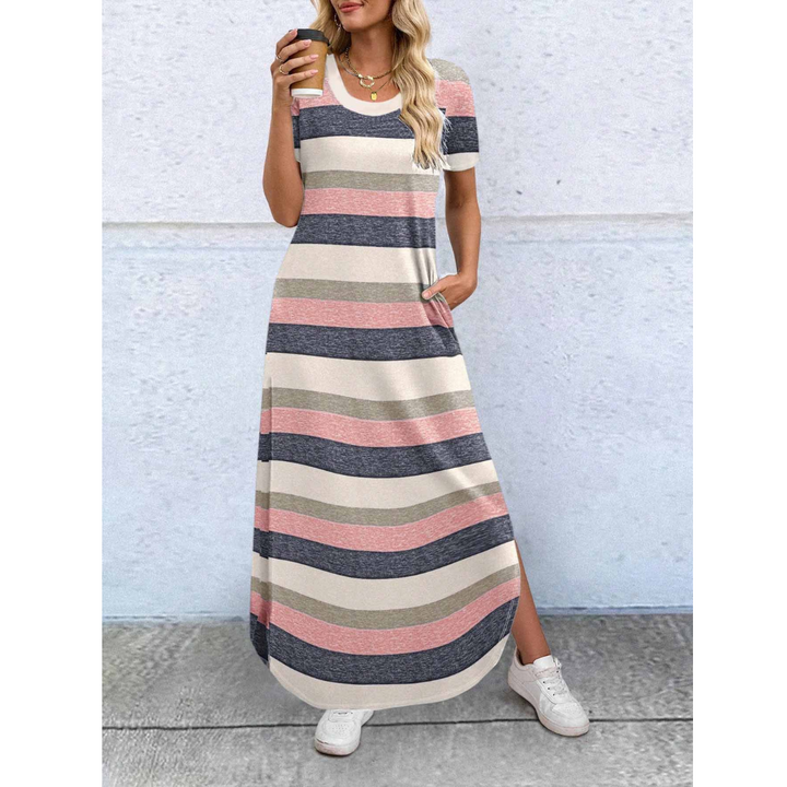MAGESSA™ – Lässiges Rundhals-Maxikleid für jeden Tag