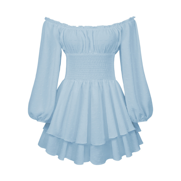 CYNRHIA™ – Eleganter schulterfreier Overall mit langen Ärmeln