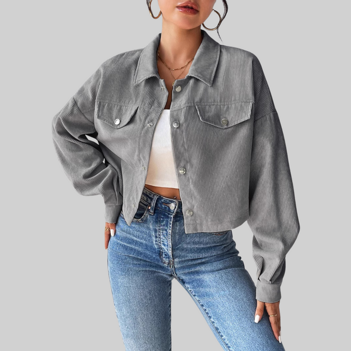 ESTRELLA™ – Klassische Jacke mit Hemdkragen und Knopfleiste