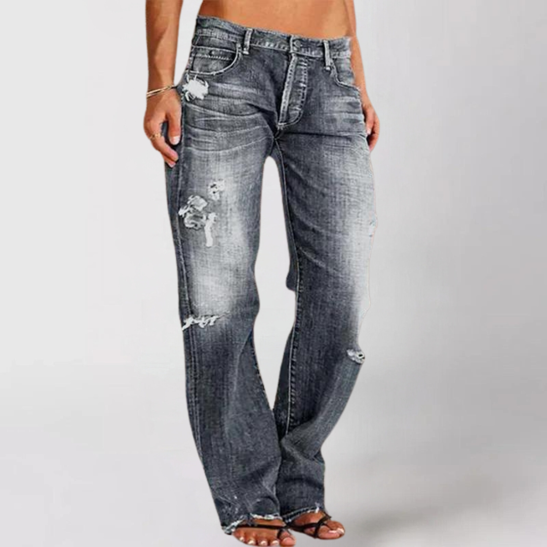 Viktoria™ Jeans mit weitem Bein