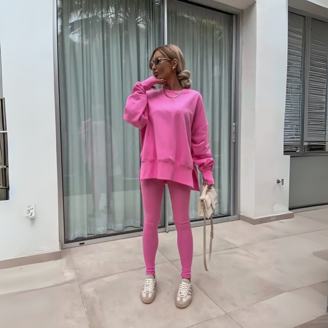 YACHI™ - Freizeit-Set aus langärmeligem Sweatshirt und Hose