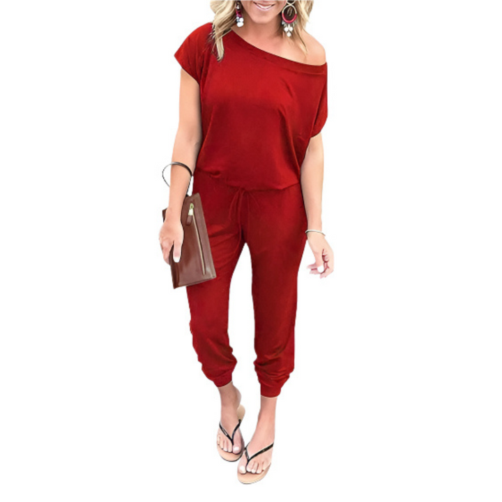 ADELFA™ – Müheloser Off-Shoulder Lounge-Overall für den Sommer