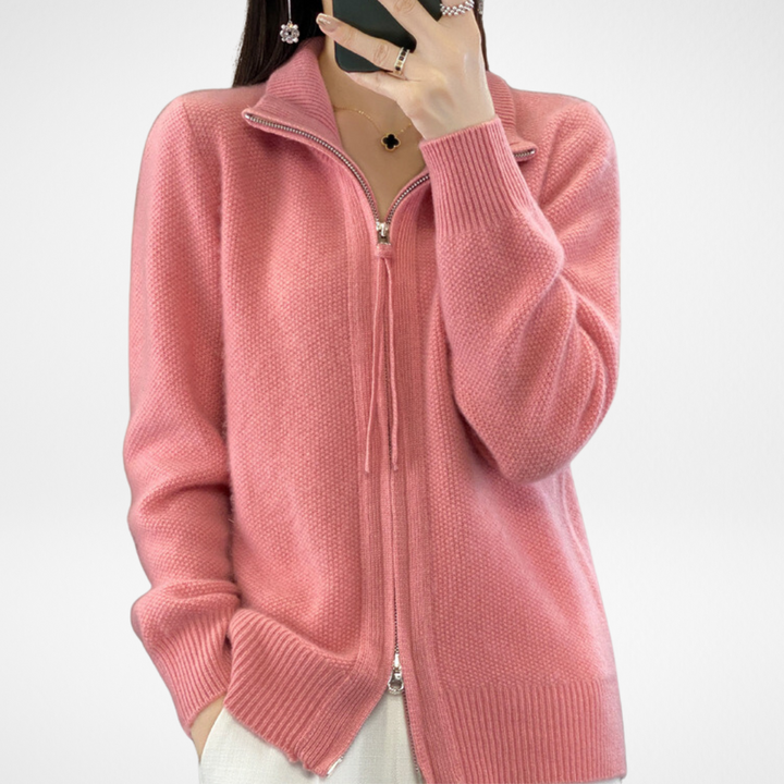 KATRINA™ – Minimalistischer Reißverschluss-Pullover