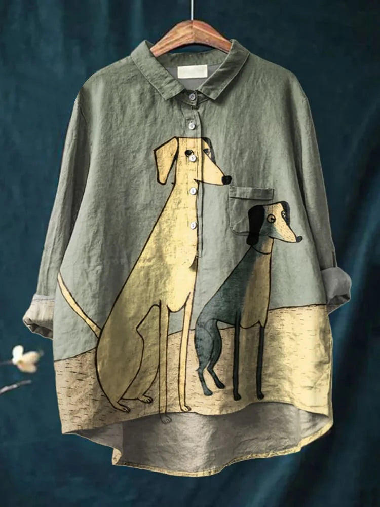 MIKHA™ - Hunde-Kunstshirt