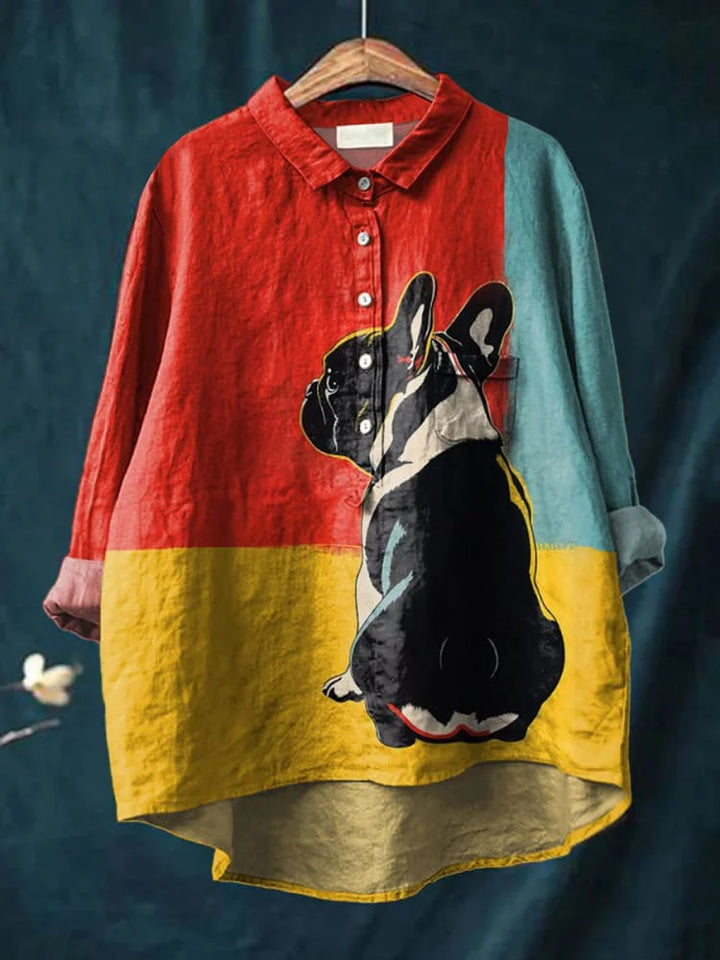 MILA™ - Hunde-Kunst-Shirt