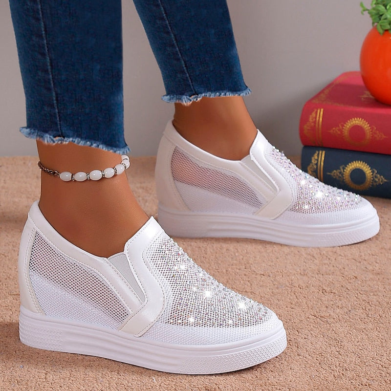SABRINA™ – Moderne Glitzer-Sneaker
