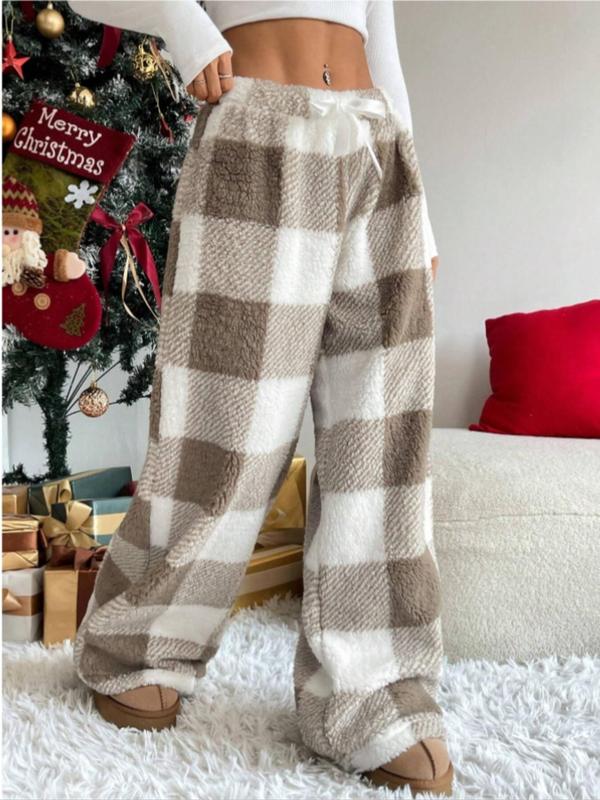 AMBER™ – Bequeme gerade Hose aus Karostoff für kaltes Wetter