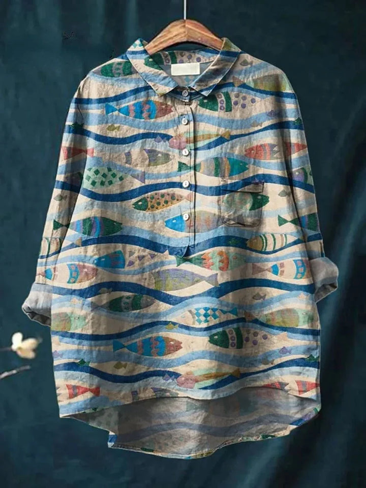 DARA™ – Fischkunst-Shirt