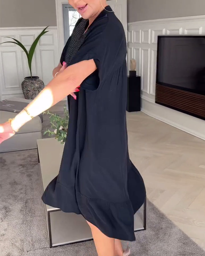 VALORA™ – Elegantes Pailletten-Kleid