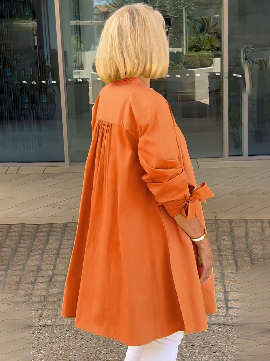CÉLINA™ - Edle Long-Hemdjacke