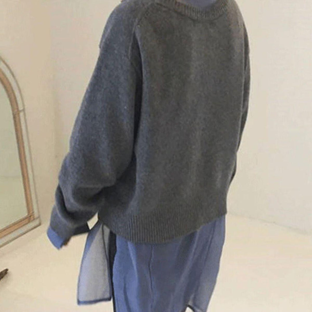 ALYCIA™ - Asymmetrischer Button-Cardigan