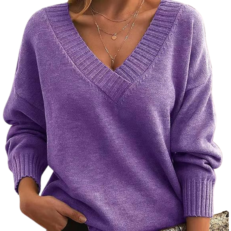 LILLIAN™ – Leichter V-Pullover
