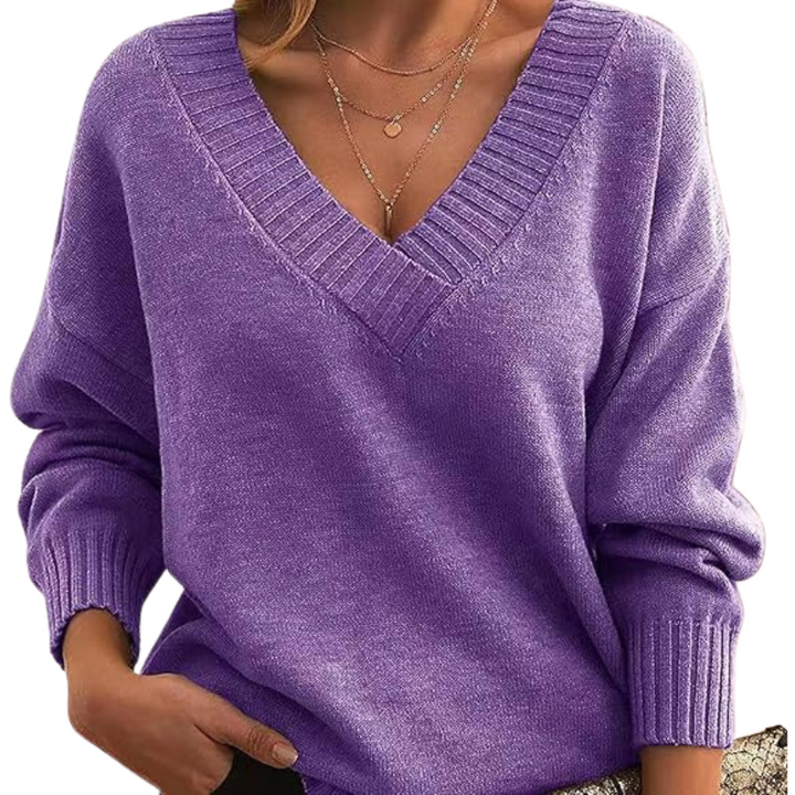 LILLIAN™ – Leichter V-Pullover