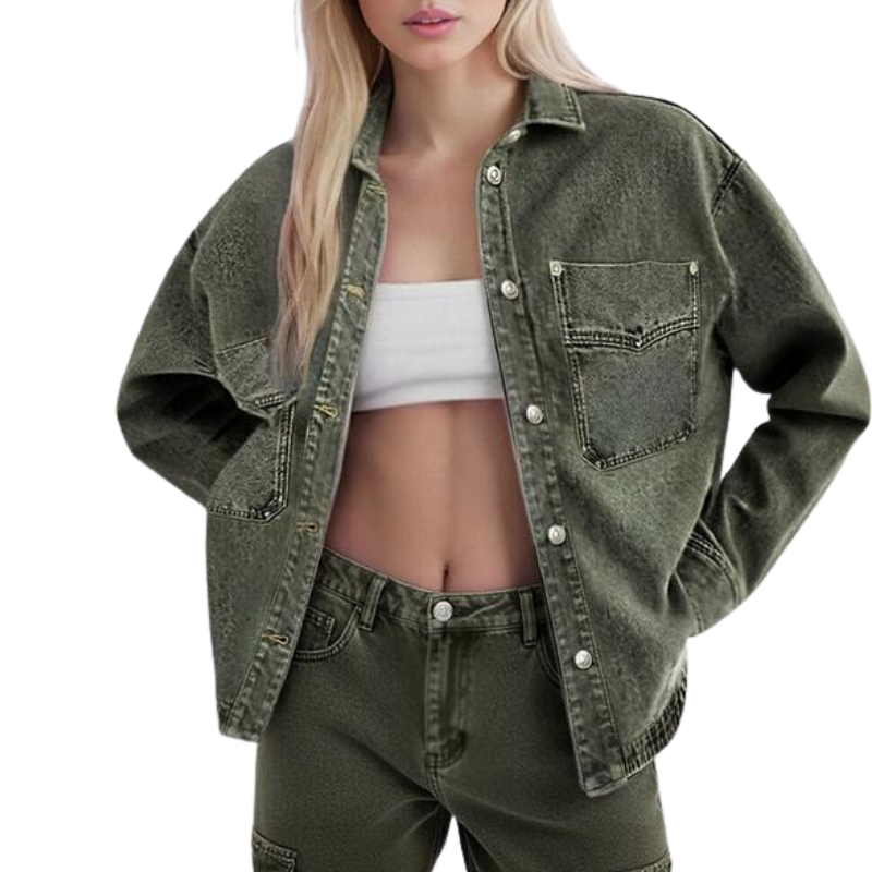 MAKENZIE™ – Jacke im Vintage-Stil