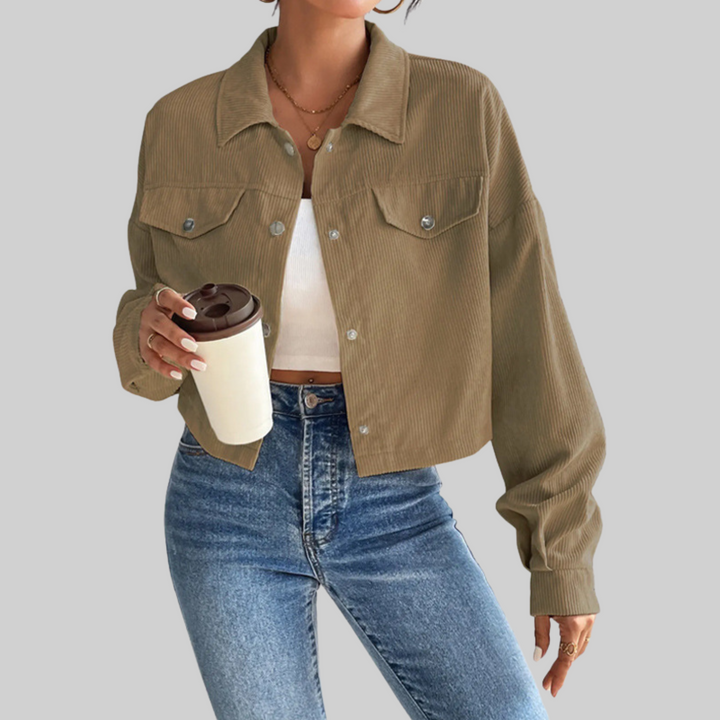 ESTRELLA™ – Klassische Jacke mit Hemdkragen und Knopfleiste