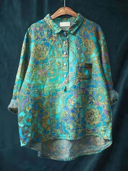 CLAUDINE™ – Gelassenes Kunst-Shirt